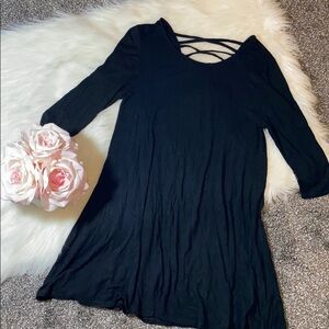Rue21 black t-shirt dress